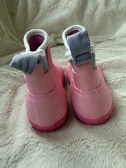 Nearly New $69 Hunter Finley Rain Boot Pink/Purple Little Kid UK10/EU28/US11