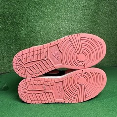 Jordan 1 Mid Pinksicle Black White Pink Kids Shoes 554725-662 Size 4.5Y