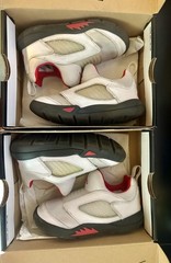 2020 Jordan 5 Retro Little Flex White/Red Shoes CK1227 100 Toddler PS 11c W/BOX