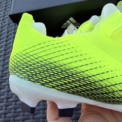 Adidas X Ghosted.1 FG Kid’s Soccer Cleat Shoes FW6955 Size 3.5