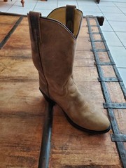 Cody James Oiled Dust Brown Leather Western Boots Youth 6 D Style 43034Y