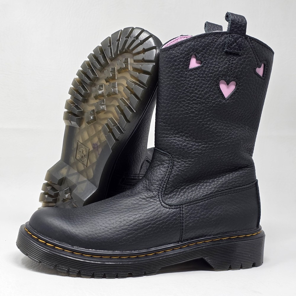 Dr. Martens Unisex Bex Heart P-O Boot Junior Little Kid/Big Size 5 New