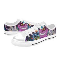 Alice in Wonderland Custom Low Top Canvas Sneaker Shoes For Kids