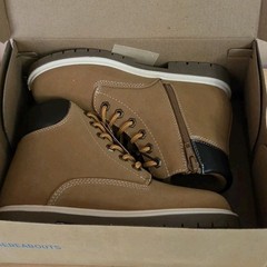 Thereabouts TH Luke Wheat Bootie Boots Lace-Up Zipper Faux Leather Ankle 1