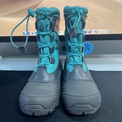 The North Face 2 Youth Kids Snow Winter Boots Teal Turquoise Boys Girls Blue