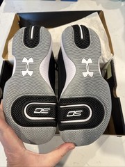 Under Armour GS SC 3Zero IV Black Athletic Basketball Shoes Size 6.5Y Kids New