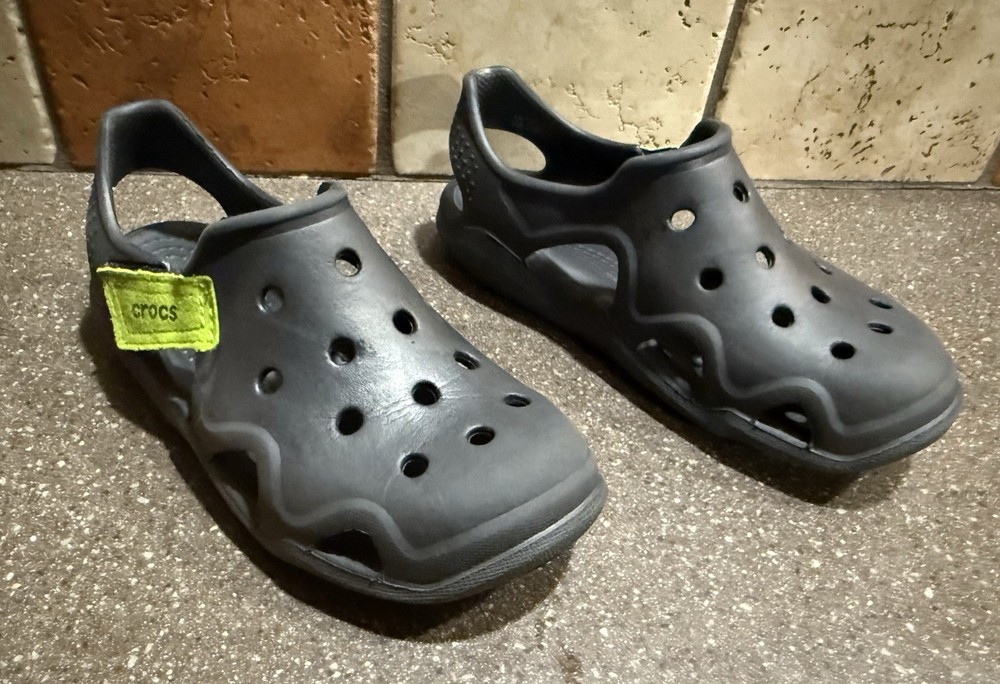 CROCS C13 SWIFTWATER WAVE KIDS Black STYLE 204021
