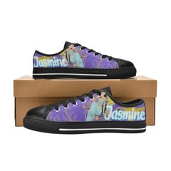Jasmine aladdin Custom High Top Canvas Sneaker Shoes For Kids