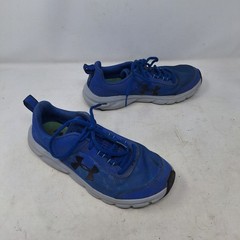 Under Armour Charged Assert 9 Bright Blue Running Sneakers Athletic Size 6