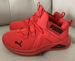 PUMA BOYS ENZO NEXT SLIP ON SNEAKER – RED Size11