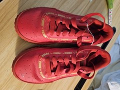 Puma Cali Taping Red Gold