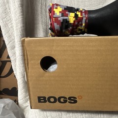 Bogs K Snow Shell MC Kids Snow Boot Red Multi Waterproof US 6