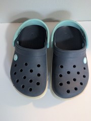 Crocs Crocband II Water Clogs Kids Children Toddler Size J 17 Navy Blue Shoes