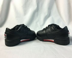 Fila Baby’s Original Fitness Shoes Black/Fila Red/White 4 US Infant