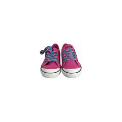 Polo Ralph Lauren Kids Chaz Preppy Pink Canvas Sneakers Size 4.5M