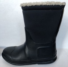 Hunter Original Kids Sherpa Navy Blue , Boys 2 Girls 3 UK 1 , Lined Rain Boots
