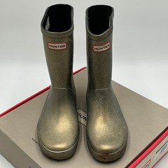 Hunter First Classic Nebula KFT5089NEB Kids US 13M Gold Rain Boots Ebay3415