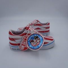 Vans x Wheres Waldo Old Skool International Stripes Shoe Little Kid 10.5 K New