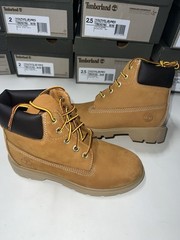 Timberland 6″ Classic Waterproof Boots Wheat 10960 Junior/Youth Sz 1.5y-3y NEW