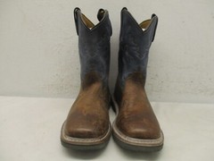 Dan Post Childrens Square Toe Boots Mid Calf Kid Size 2 D