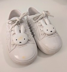 Mini Melissa Polibolha Miffy Bb White toddler 10 Jelly shoes