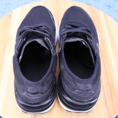 Nike Waffle One GS Black White Low Junior Trainers Sneakers DC0481-001 Kid Sz 5Y