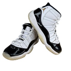 Size 6Y – Air Jordan 11 Retro GS Gratitude White Black Metallic Gold 378038-170