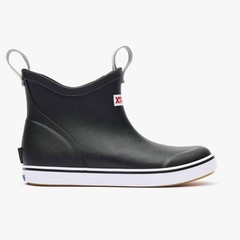 XTRATUF Unisex Kids‘ Ankle Deck Boot Black – XKAB000, Black