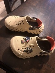 Crocs Big Kid Echo Clogs Khaki Size 6