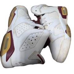 Nike Air Jordan 6 Retro Maroon 2015 OG BG 836342-115 Youth Size 5Y