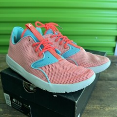 NIKE Air Jordan Eclipse GG Hot Lava White Tide Pool Blue New In Box Sz 4.5 Youth