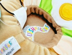 NWT Squishmallows Green Sinclair Avocado Toast Kids Size 13-1 Plush Slippers