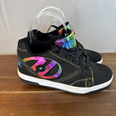 Heely’s Propel 2.0 Black/Neon Multi Rainbow Youth Size 5
