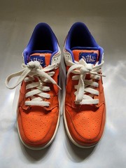 Nike Dunk Low SE GS Everything You Need Sneakers 5Y Safety Orange Sail Blue Joy