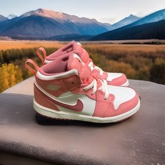 Jordan 1 Mid Valentines Day (Kids 4C & 9C)