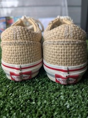 Vans x One Piece Collection OLD SKOOL Straw Hat Crew kids Size 11.5y Burlap Rope