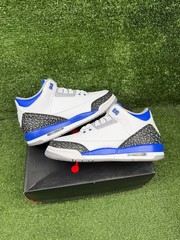 Size 7 (GS) – Jordan 3 Retro Mid Racer Blue