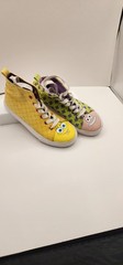 Nickelodeon SpongeBob & Patrick Unisex Kids High Top Sneakers Yellow Green