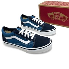 Vans Old Skool Navy True White Sneakers Unisex Youth Junior 6.5 VN000D2VNVY
