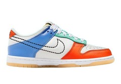 Big Kid’s Nike Dunk Low Retro White/Black-Safety Orange (DX3363 100) – 5.5