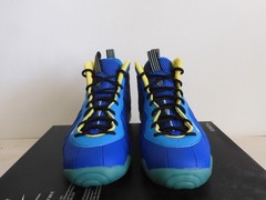 Nike Little Posite One Foamposite (Gs) Game Royal Blue-Yellow Sz 6Y [DQ0376-400]