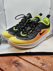 GUC Nike Air Max Axis Black/Volt/Orange AV7590-001 LU2 Shoes Size 7Y