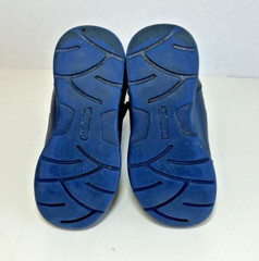 Lands’ End Kid’s Size 12M Winter Snow Rain Blue Puffer Boots Insulated Pull-On