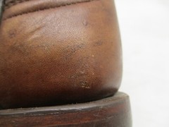 Tannermark Boots Kids Brown Leather Square Toe Cowboy Boots Size 7 Style 5160