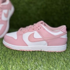 Nike Dunk Low White Pomegranate Little Kids Size 3Y Youth PS HV0930-100