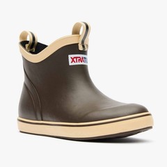 XTRATUF Unisex Kids Ankle Deck Boot Brown – XKAB900, Brown