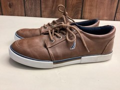 Nautica Shoes Kids Size 5 Brown Berrian Youth Lace Up Boat Sneaker Casual