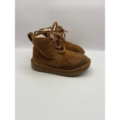 Ugg Toddler Neumel II Boots Suede Brown/Beige Size 9