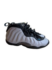 Nike Little Posite One GS „Graffiti“ Wolf Grey Blue 644791-009 Size 6y