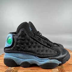 Air Jordan 13 Retro University Blue Black Sneakers 884129-041 Kids 4Y